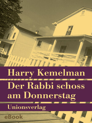 cover image of Der Rabbi schoss am Donnerstag